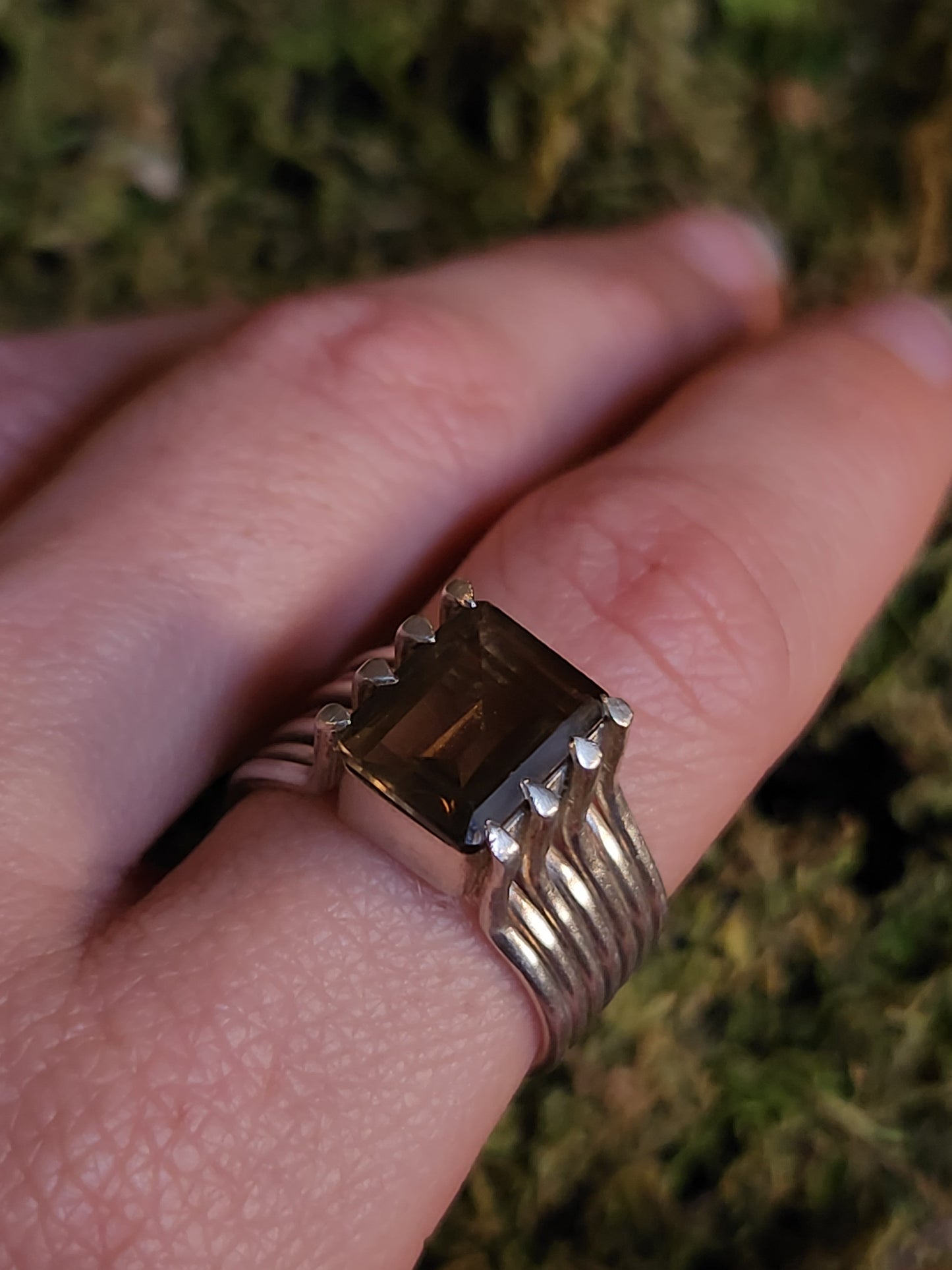 Smokey Quartz Ring