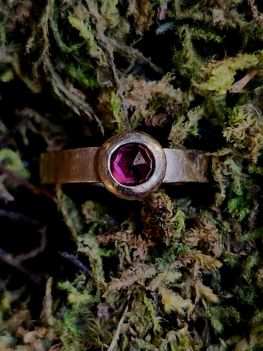 Pink Tourmaline Ring