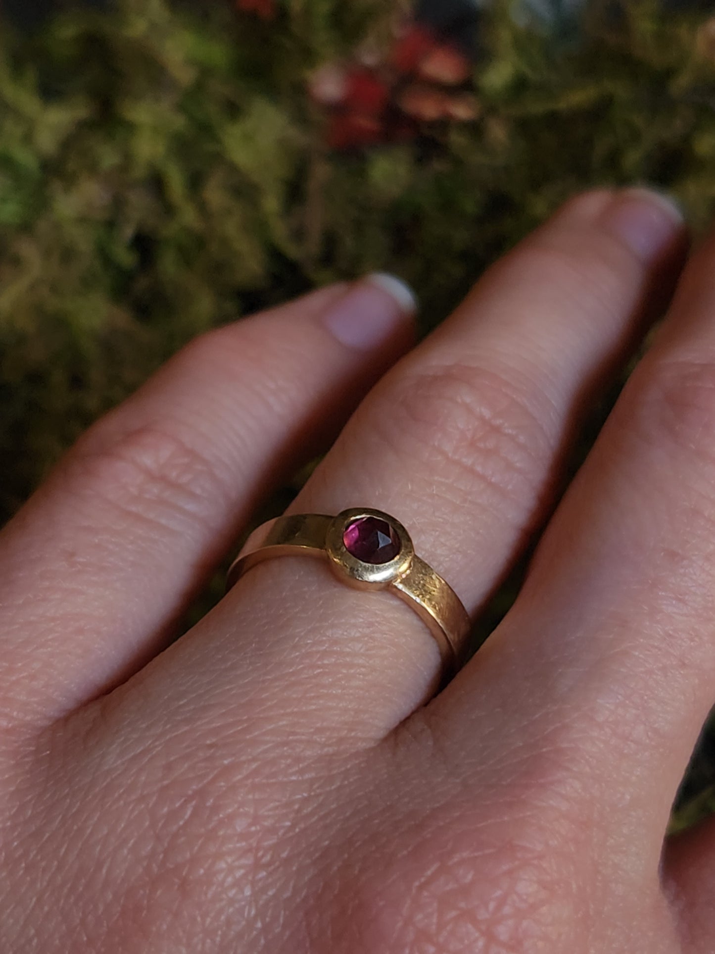 Pink Tourmaline Ring