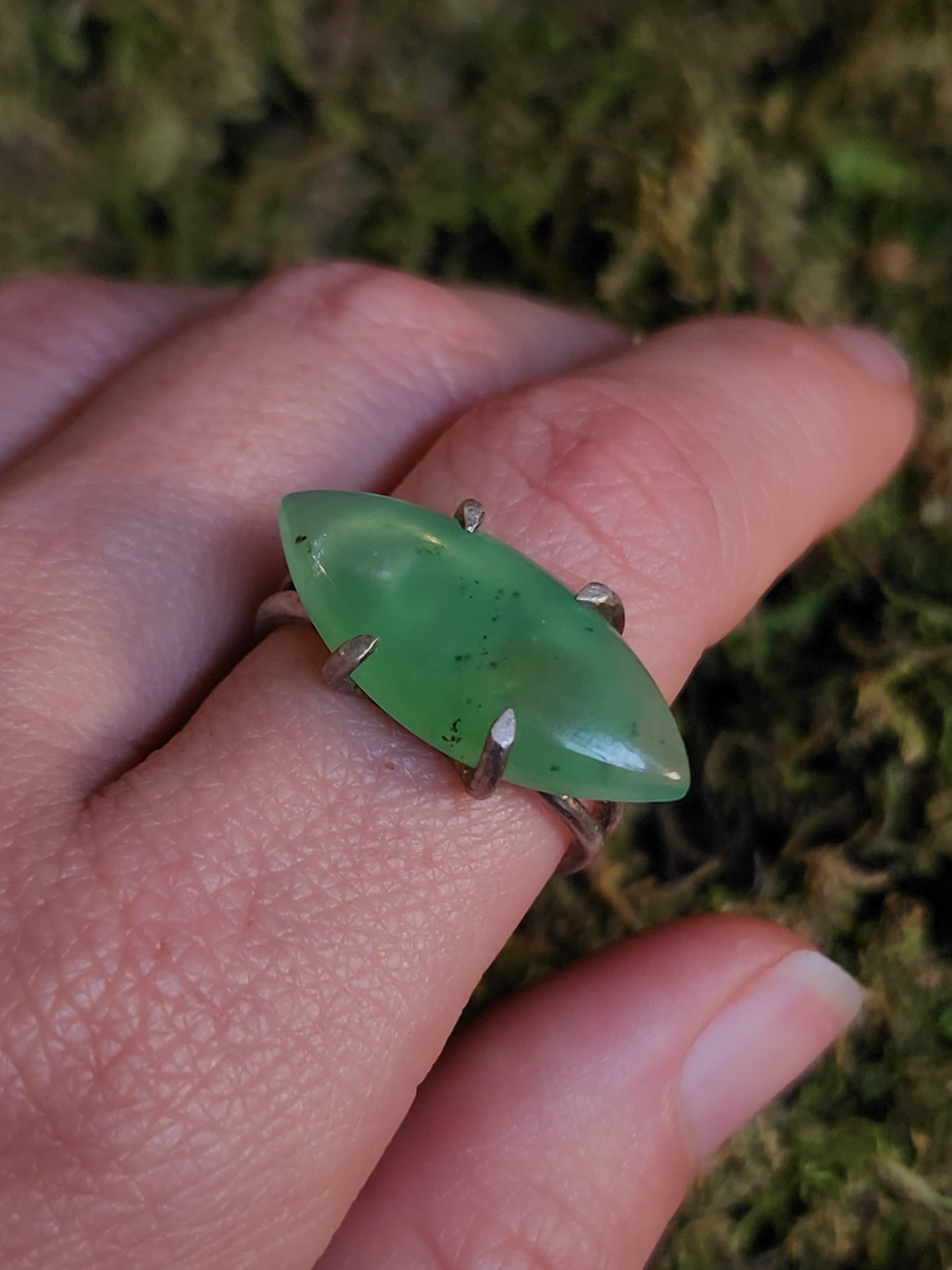 Chrysoprase Ring