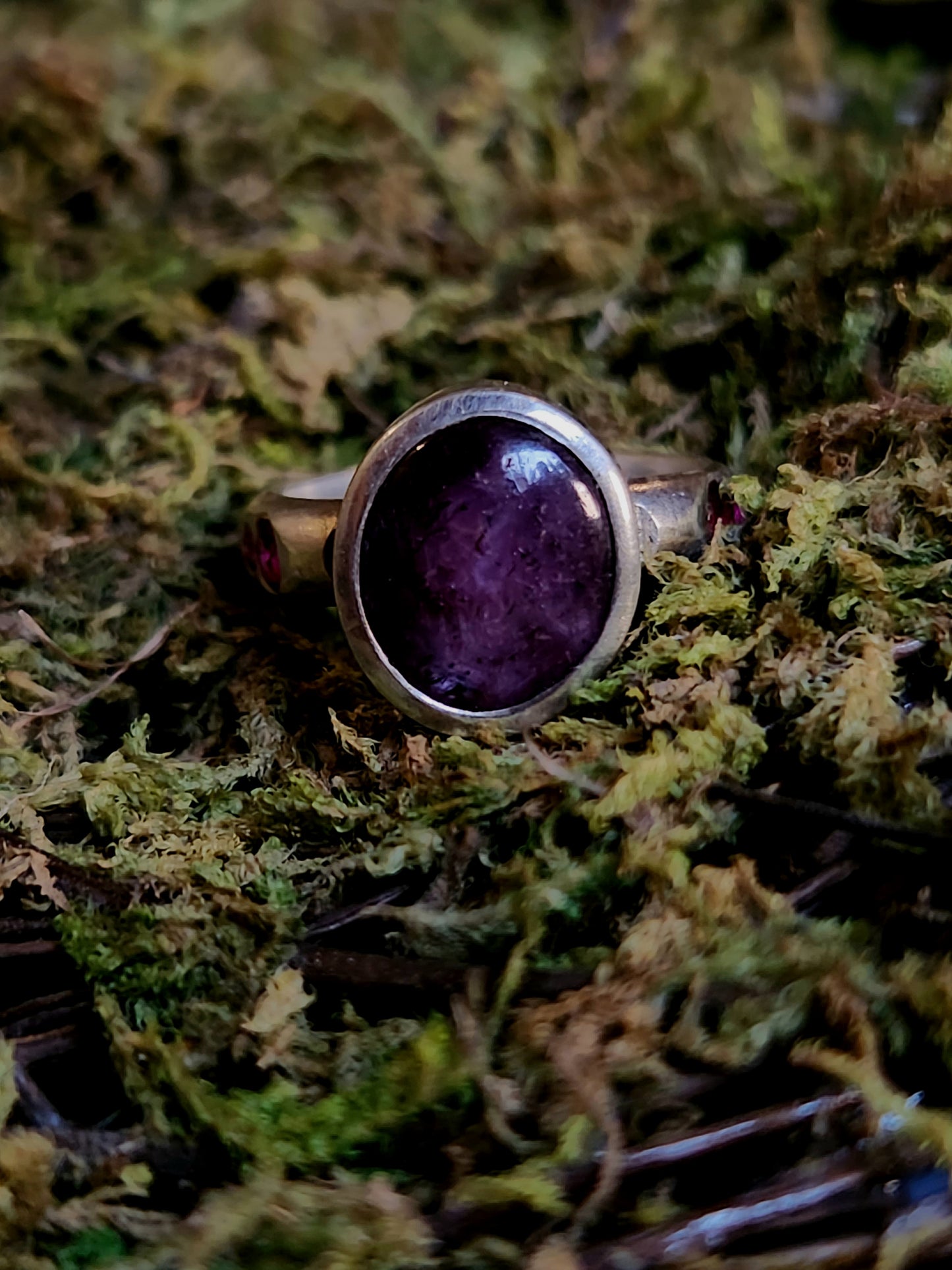 Ruby Ring with Ruby Accents