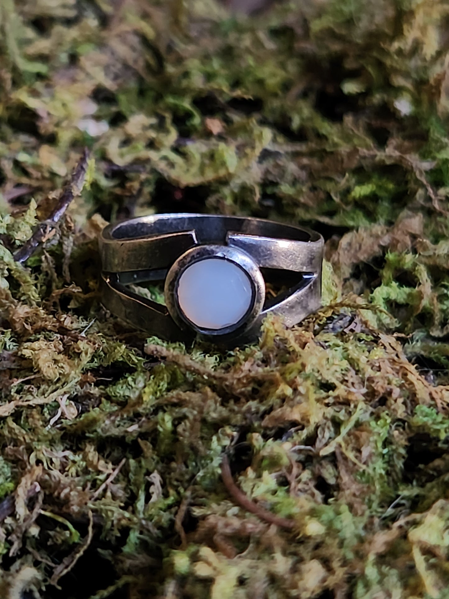 Blue Chalcedony Ring
