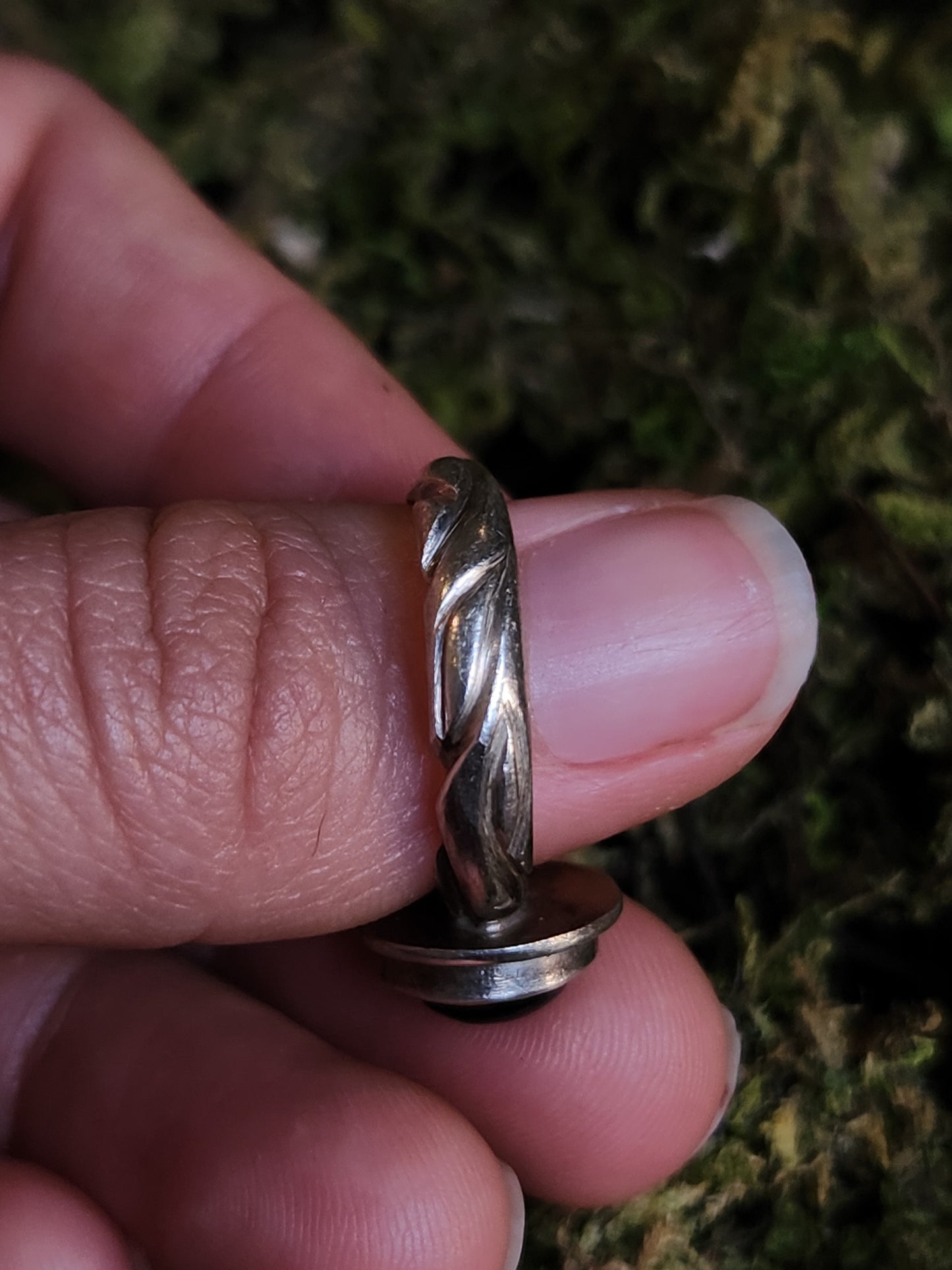 Blue Lab Sapphire Ring