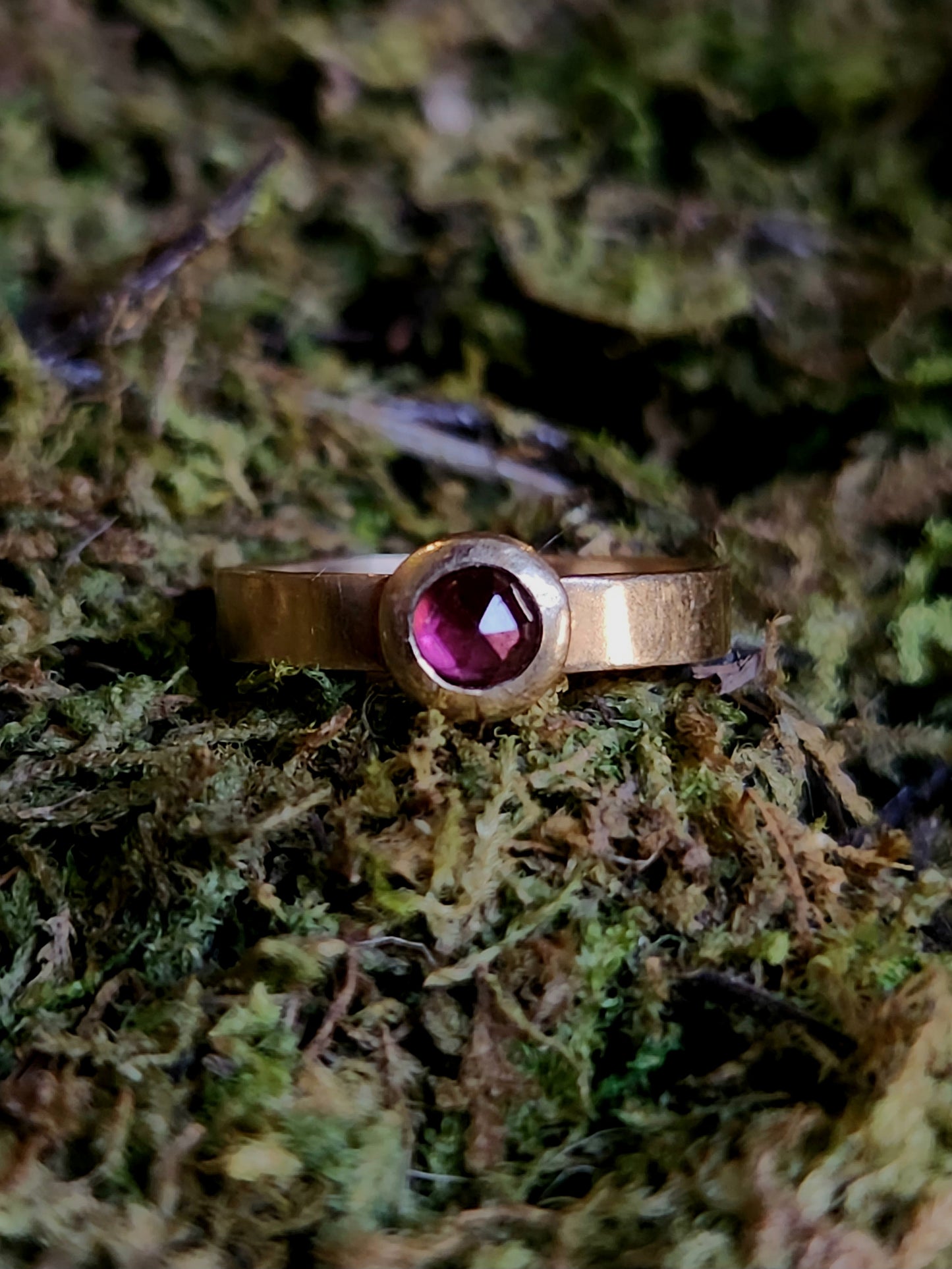 Pink Tourmaline Ring