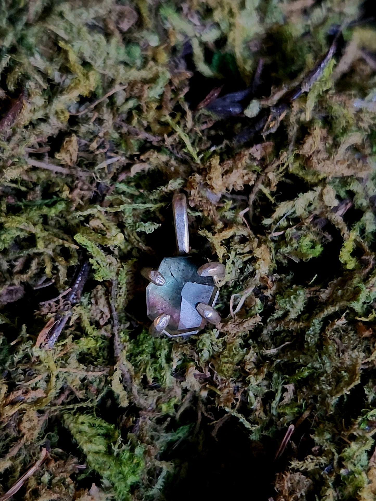 Bicolor Tourmaline Pendant
