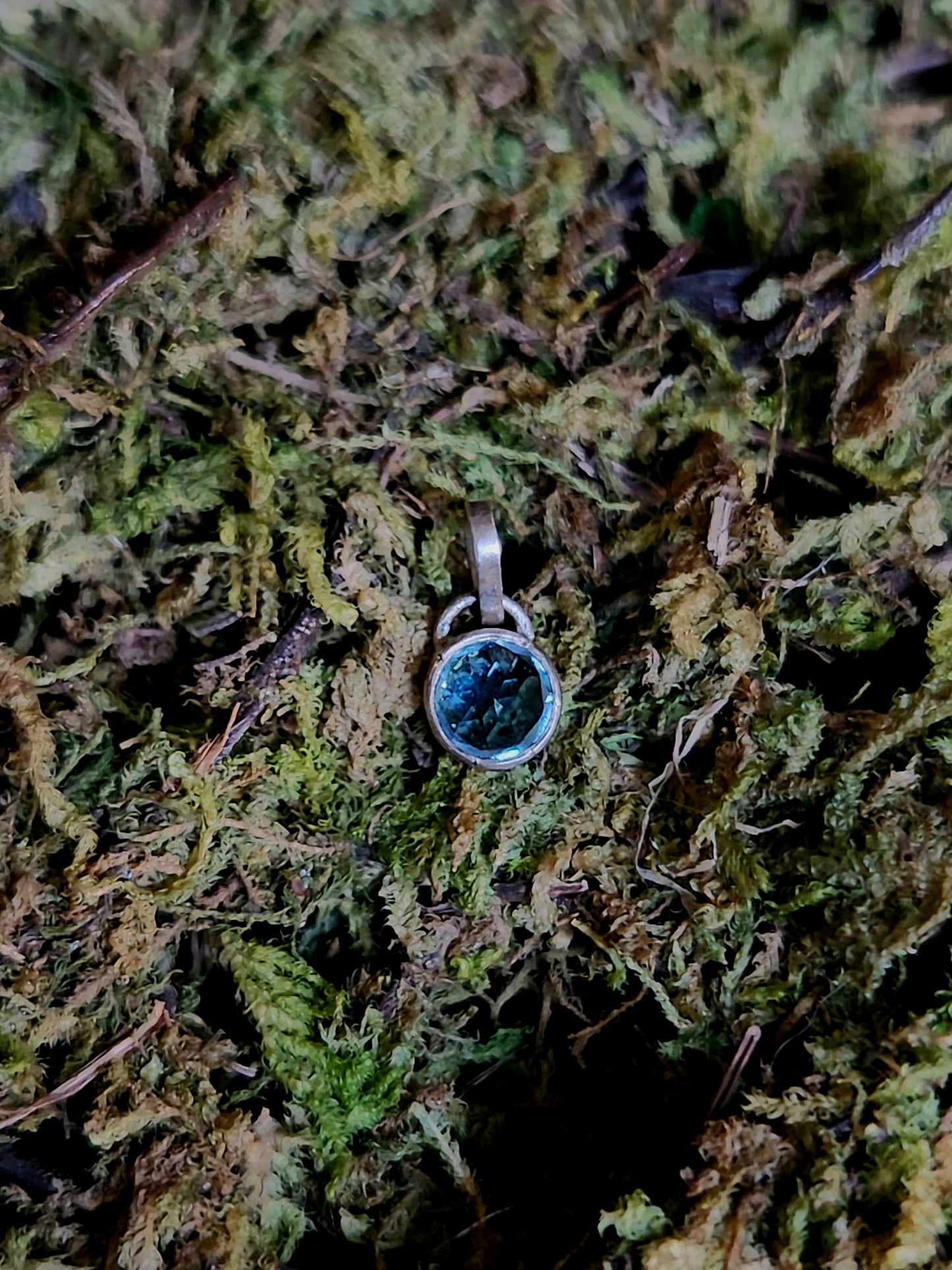 Blue Topaz Pendant